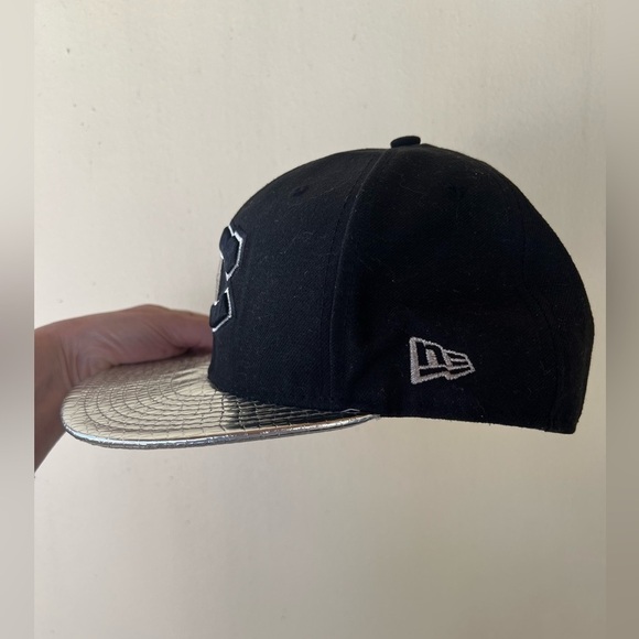 Montreal Canadiens NHL New Era 59Fifty sz 7.5 black silver mirror flat bill - Picture 5 of 9